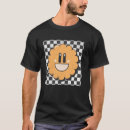Search for happy face tshirts Chequered