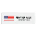 Search for american flag name tags United states