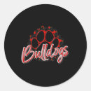 Search for bulldog stickers Black