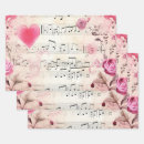 Search for vintage valentines day wrapping paper Flowers