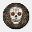 Search for sugar skull magnets Vintage