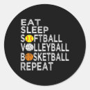 Search for eat sleep basketball stickers Athlete