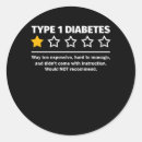 Search for diabetes stickers Type