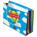 Search for hot air balloon gift bags Colourful
