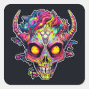 Search for demon skull stickers Skeleton