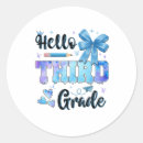 Search for grade stickers First day of school