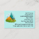 Search for camping business cards Outdoors