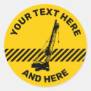 Search for construction crane stickers Black