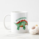 Search for kids name mugs Dinosaur