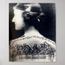 Search for tattoo girl posters Vintage
