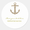 Search for gold anchor stickers Simple