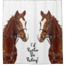 Search for equestrian shower curtains Horseback riding