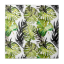 Search for tropical leaves pattern tiles Exotic