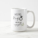Search for engagement announcement mugs Bridal shower