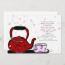 Search for valentine tea party invitations Whimsical