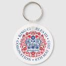 Search for crown rounded key rings King charles iii