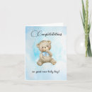 Search for new baby personal stationery Teddy bear