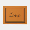 Search for orange doormats Elegant