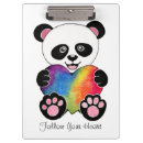 Search for cute panda clipboards Back to school