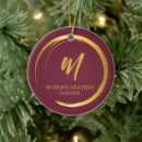Search for burgundy gold christmas tree decorations Simple