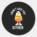 Search for funny candy corn stickers Halloween