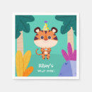 Search for tiger napkins Wild animals
