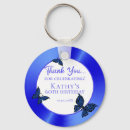 Search for butterfly favors key rings Blue