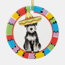 Search for mini christmas tree decorations Miniature schnauzer