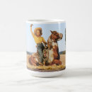 Search for vintage horse mugs Cowgirl