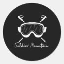 Search for mountain life stickers Fresh powder