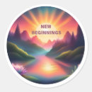 Search for new beginnings stickers Fresh start