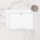 Search for blank note cards Monogrammed