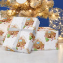 Search for gingerbread christmas wrapping paper Girl