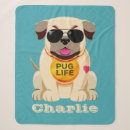 Search for pug blankets Dog