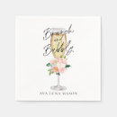 Search for brunch and bubbly napkins Cocktail bridal shower