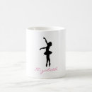 Search for silhouette dancer mugs Ballerina
