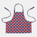 Search for red white and blue aprons Geometric