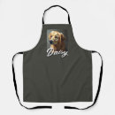Search for cute puppy aprons Golden retriever