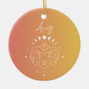 Search for sign christmas tree decorations Aries