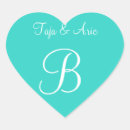 Search for heart shape wedding stickers Rsvp