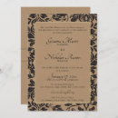 Search for kraft wedding invitations Gold