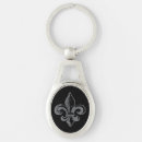 Search for fleur de lys key rings France