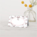 Search for bow place cards Cute