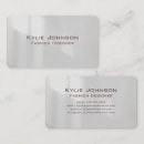 Search for platinum business cards Modern