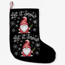 Search for gnome christmas stockings Santa