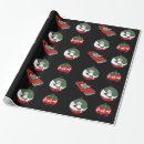Search for traditional santa wrapping paper Green