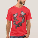 Search for cat skeleton halloween tshirts Face