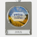Search for harvest christmas tree decorations Wheat field