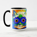Search for cat and flowers mugs Cats