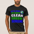 Search for green earth tshirts Global warming